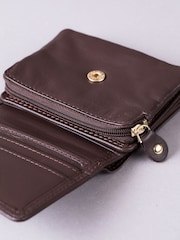 Lakeland Leather Brown Small Purse - Image 6 of 7