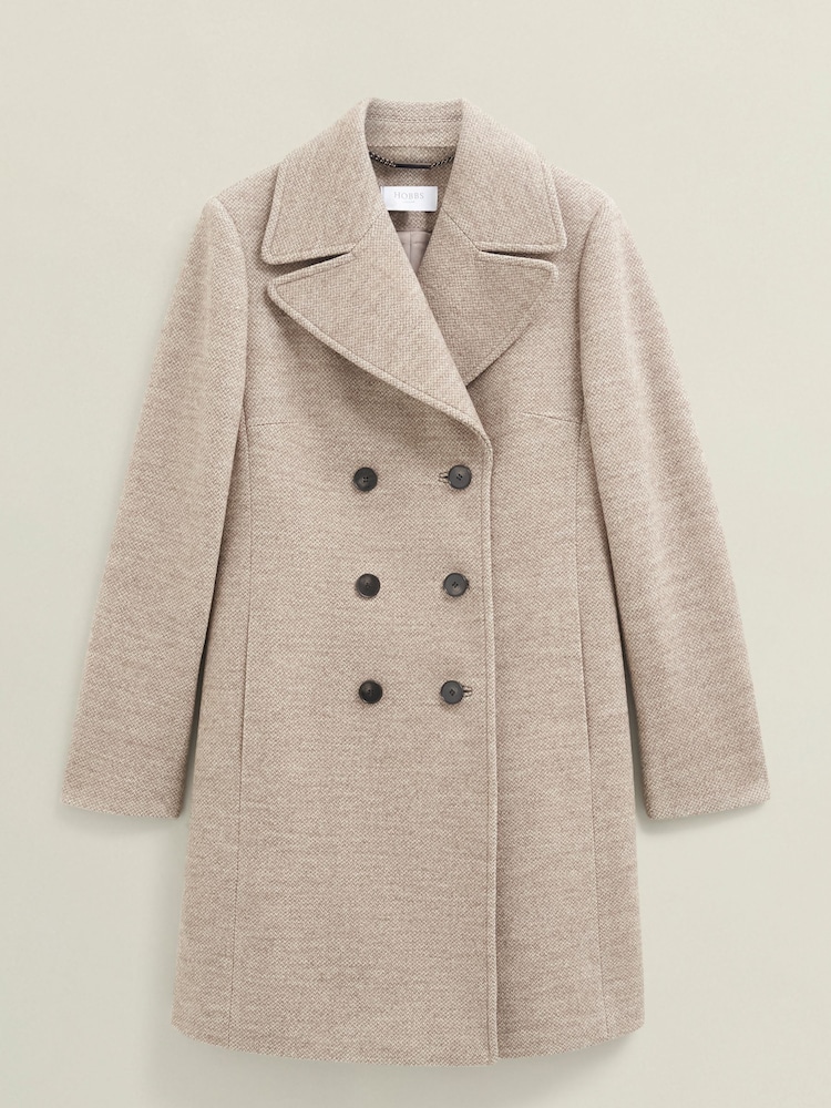 Hobbs Natural Janetta Coat - Image 4 of 4 Hobbs Natural Janetta Coat - Image 4 of 4