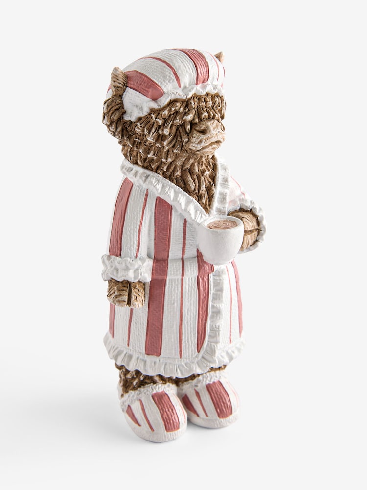 Pink Striped Hamish The Highland Cow Ornament - Image 6 of 6