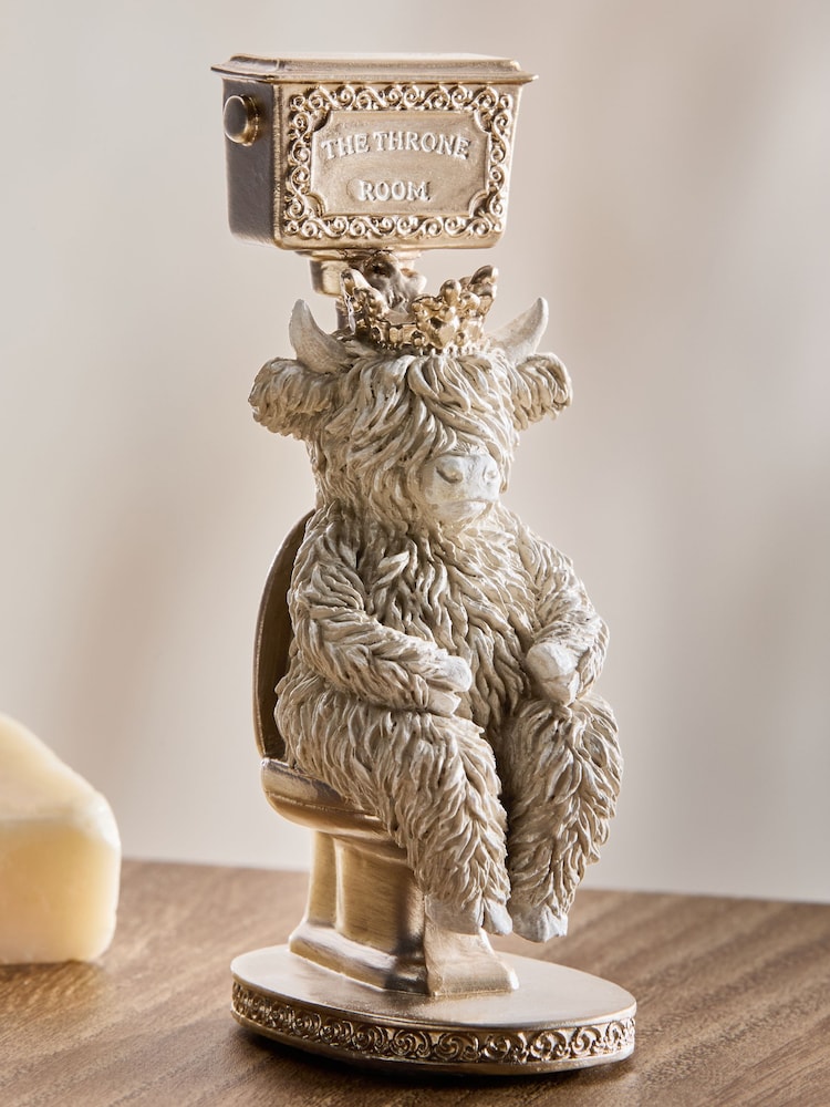 Глам Hamish the Highland Cow әшекейі - 5суретінің 2 суреті Глам Hamish the Highland Cow әшекейі - 5суретінің 2 суреті