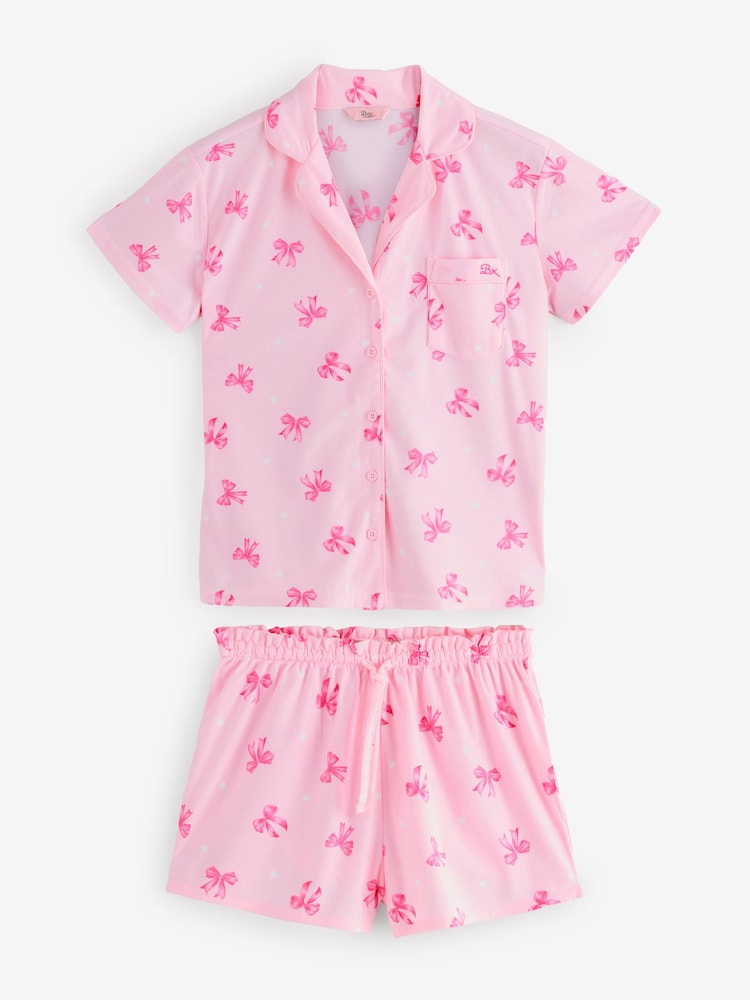 Boux Avenue Stripe Christmas Shortie Pyjamas - Image 1 of 3