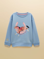Joules Kids' Mackenzie Blue Horse - Image 1 of 5
