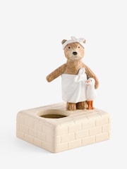 Natural Bertie the Bear Electric Toothbrush Holder - Image 1 of 1
