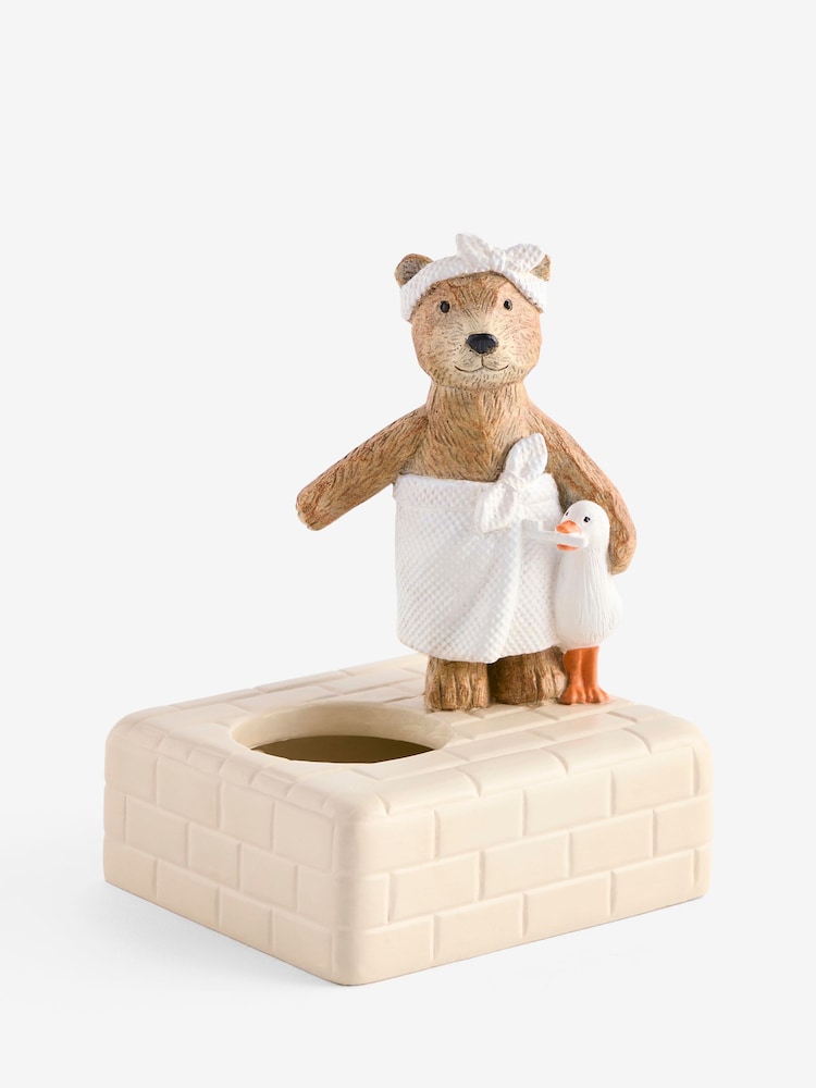 Natural Bertie the Bear Electric Toothbrush Holder - Image 1 of 1 Natural Bertie the Bear Electric Toothbrush Holder - Image 1 of 1