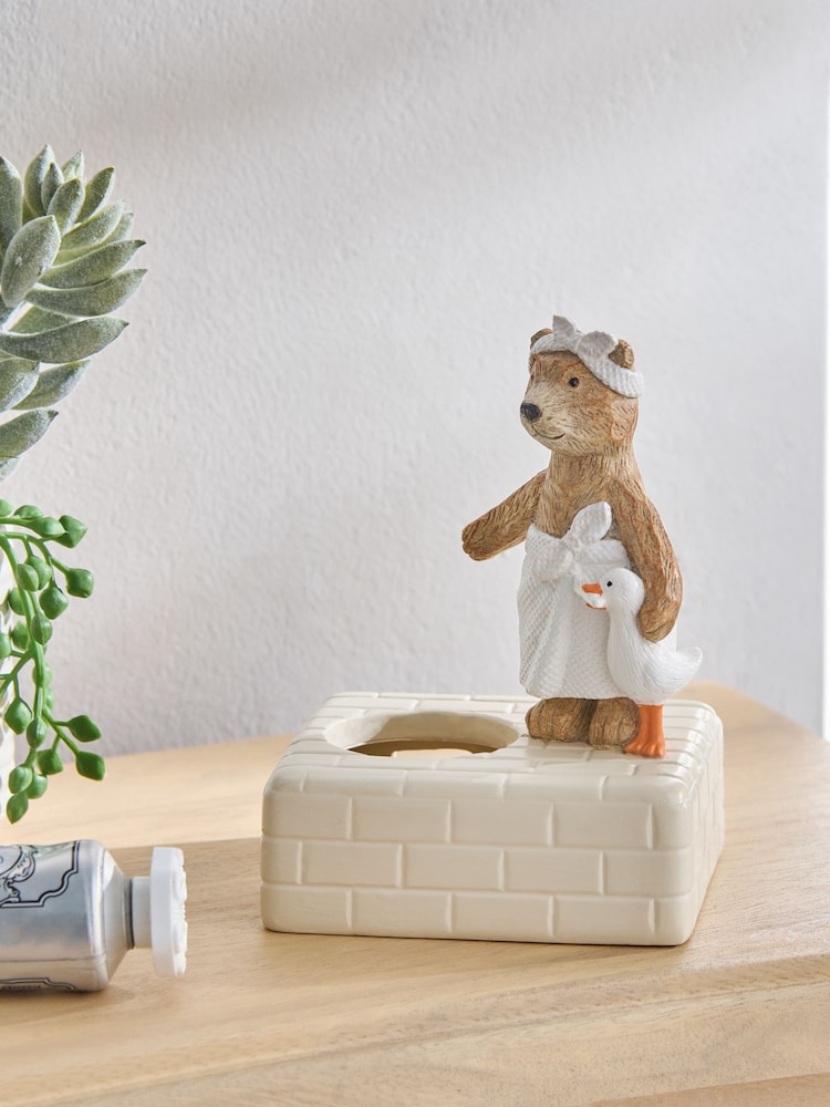 Natural Bertie the Bear Electric Toothbrush Holder - Image 2 of 4