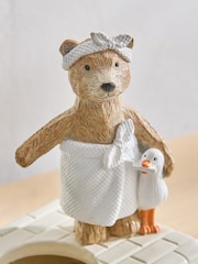 Natural Bertie the Bear Electric Toothbrush Holder - Image 3 of 4