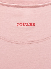 Joules Girls' Ava Pink Horse Applique Long Sleeve Top - Image 4 of 5