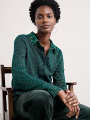 Seasalt Cornwall Green Tern Tide Cardigan - Image 3 of 5