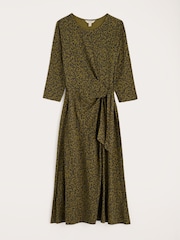 Seasalt Cornwall Green 3/4 Fettling Dress - Image 4 of 5