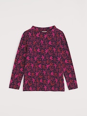 Seasalt Cornwall Blue Field Glass Top - Image 4 of 5