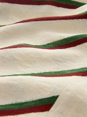 Cream/Red/Green Stripe Halter Neck Top - Image 7 of 8