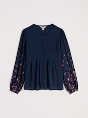 Seasalt Cornwall Blue High Woods Shirt - Image 4 of 5