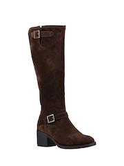 Hush Puppies Heidi Brown Boots - Image 3 of 4