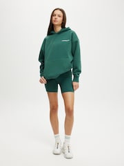 Cotton On Green Plush Premium Graphic Hoodie - Image 3 of 4