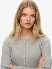 Superdry Athletic Essentials Ribbed Cardigan - Imagem 5 de 6