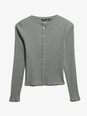 Superdry Athletic Essentials Ribbed Cardigan - Imagem 6 de 6