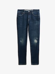 Superdry Blue Vintage Skinny Jeans - Image 7 of 8