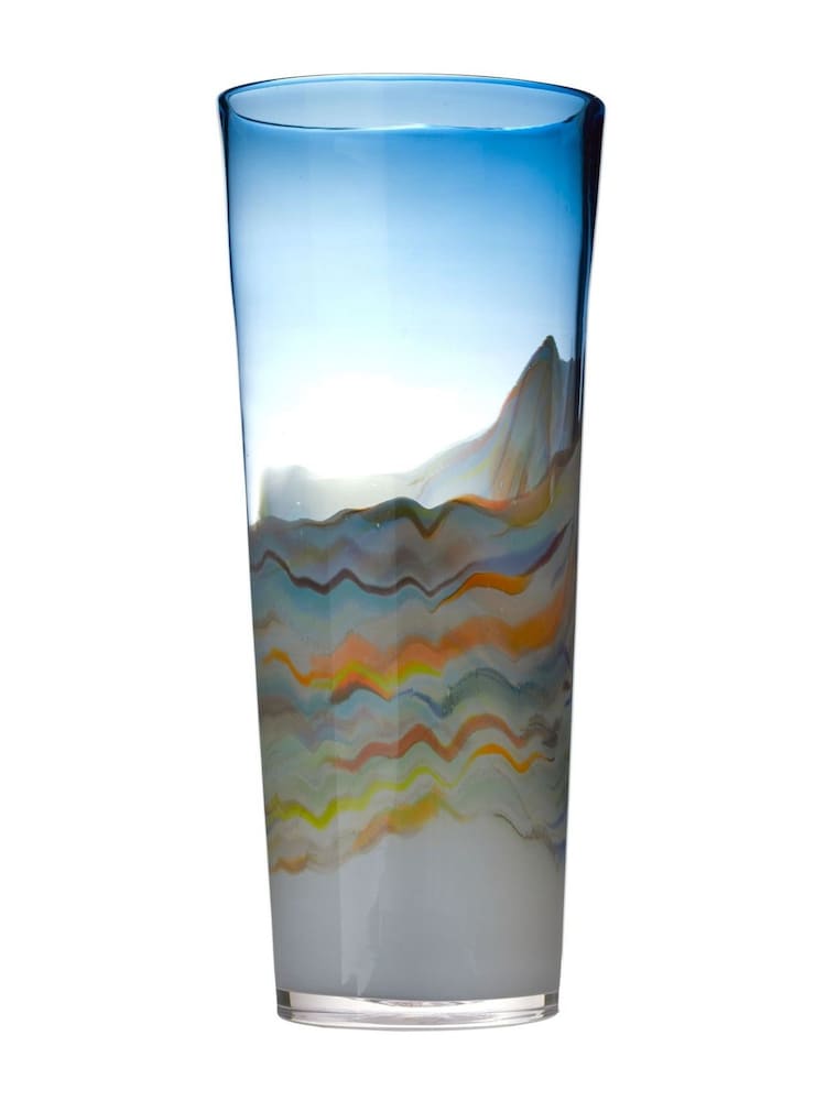 Voyage Maison Agate Rhian Hand-Blown Glass Vase - Image 2 of 3 Voyage Maison Agate Rhian Hand-Blown Glass Vase - Image 2 of 3