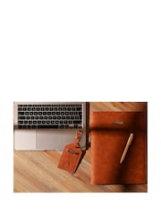 Widdop Brown Top Gun Travel Tech Portfolio Bag - Image 4 of 4