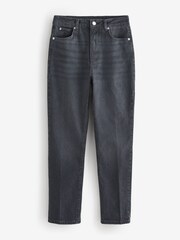 Mint Velvet Black Washed Slim Jeans - Image 7 of 9