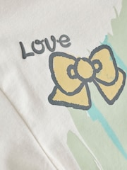 Ecru Hello Kitty Oversized License Graphic Print T-Shirt (3-16yrs) - Image 8 of 9