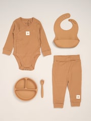 Rock-A-Bye Baby Boutique Toddler Outfit and Feeding Gift Set 5-Piece - Image 1 of 6