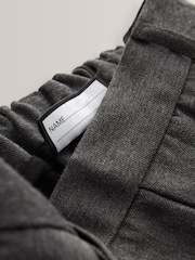 Grey Straight Leg Pull On Waist School Trousers 5 Pack (3-17yrs) - Image 7 of 7