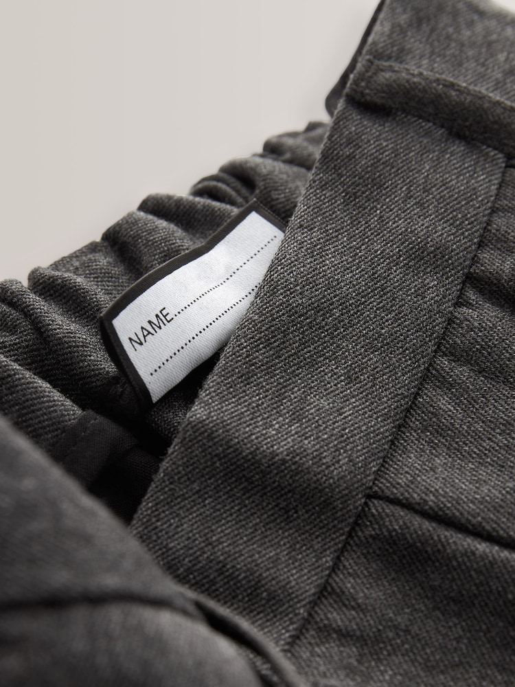 Grey Straight Leg Pull On Waist School Trousers 5 Pack (3-17yrs) - Image 7 of 7 Grey Straight Leg Pull On Waist School Trousers 5 Pack (3-17yrs) - Image 7 of 7
