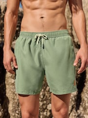 Green Saltwash Swim Shorts - Image 1 of 4
