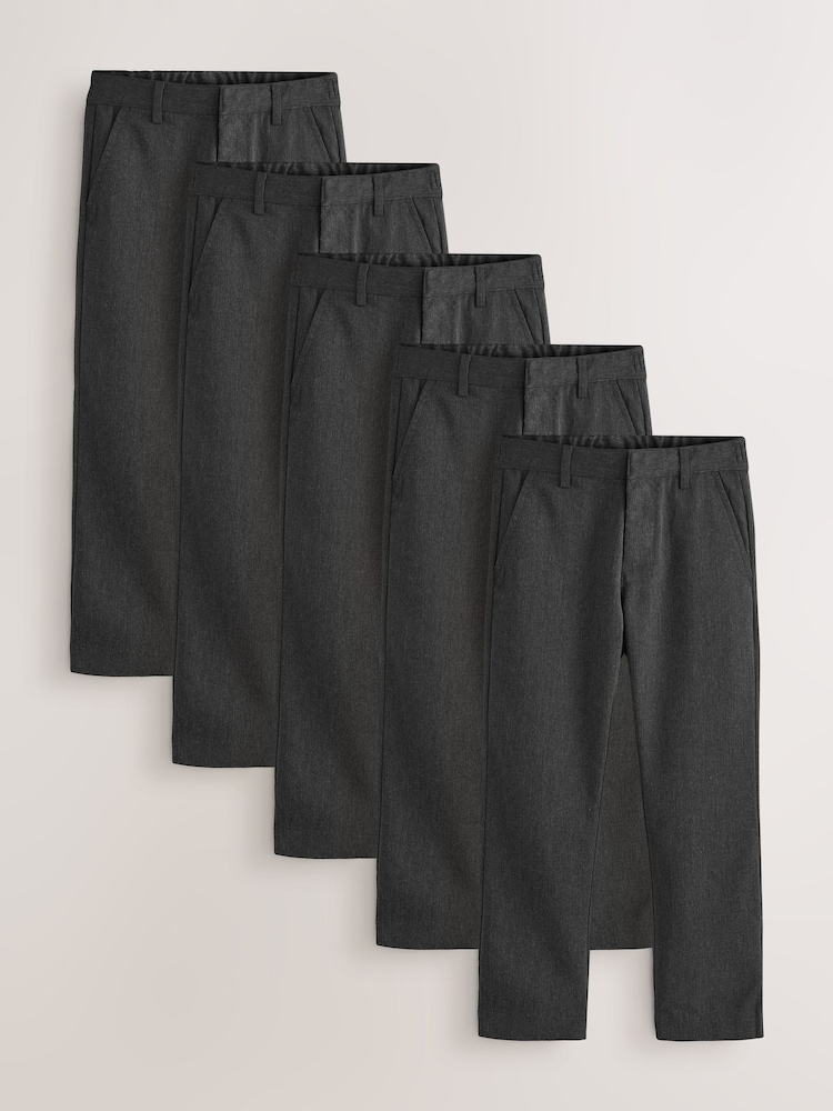 Grey Regular Leg School Trousers (3-17yrs) - Image 1 of 9