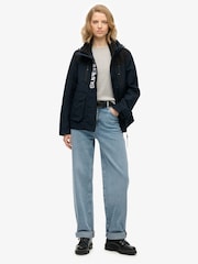 Superdry Blue Colour Block Ultimate Windbreaker Jacket - Image 3 of 6