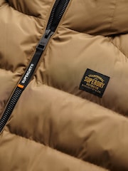 Superdry Yellow Sports Puffer Gilet - Image 7 of 7