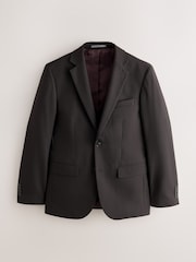 Brun - Slim Fit (Slim Fit) - Veste de costume texturée - Image 7 de 10