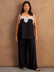 Live Unlimited Black Lace Cami - Image 5 of 5