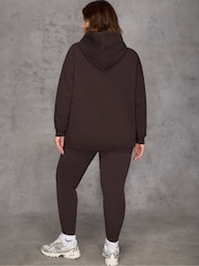 Live Unlimited Brown Chocolate Relaxed Hoodie - Image 2 of 7