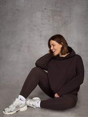 Live Unlimited Brown Chocolate Relaxed Hoodie - Image 4 of 7