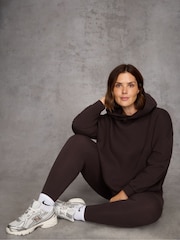 Live Unlimited Brown Chocolate Relaxed Hoodie - Image 5 of 7
