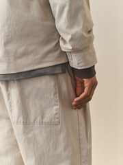 Nothing Ordinary Stone Pleat Front Straight Fit Trousers - Image 3 of 3