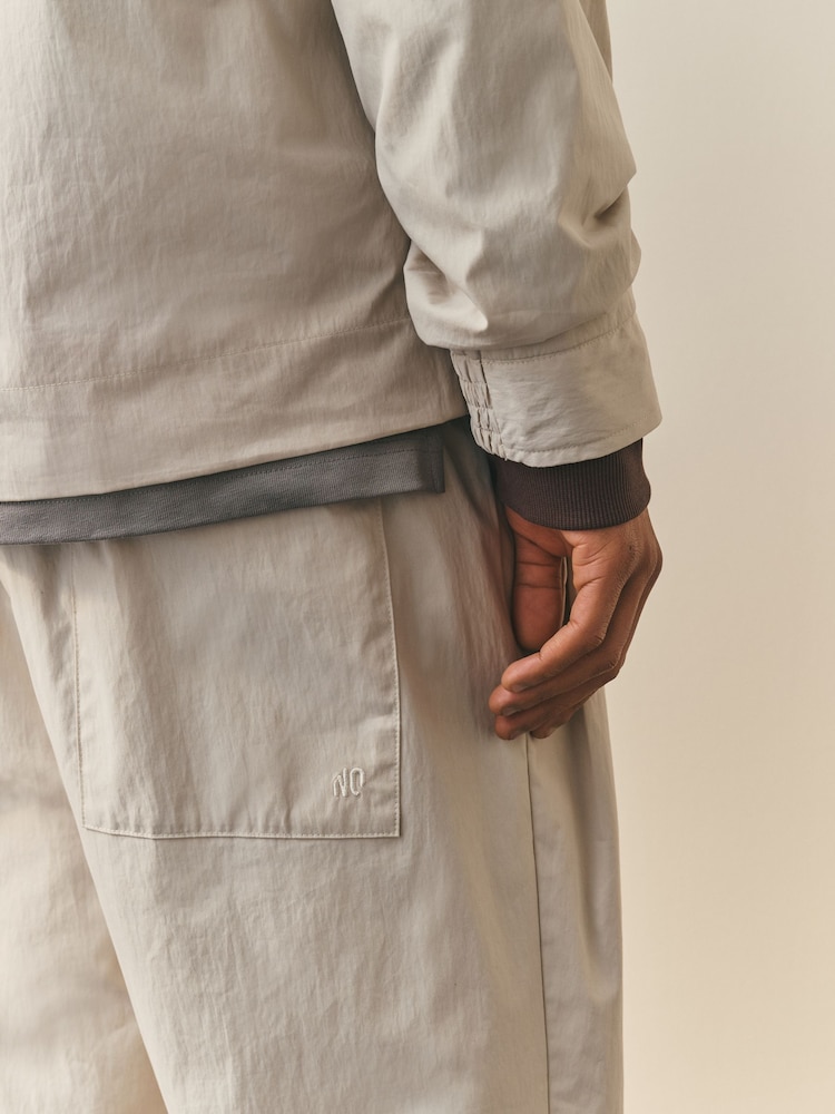 Nothing Ordinary Stone Pleat Front Straight Fit Trousers - Image 3 of 3