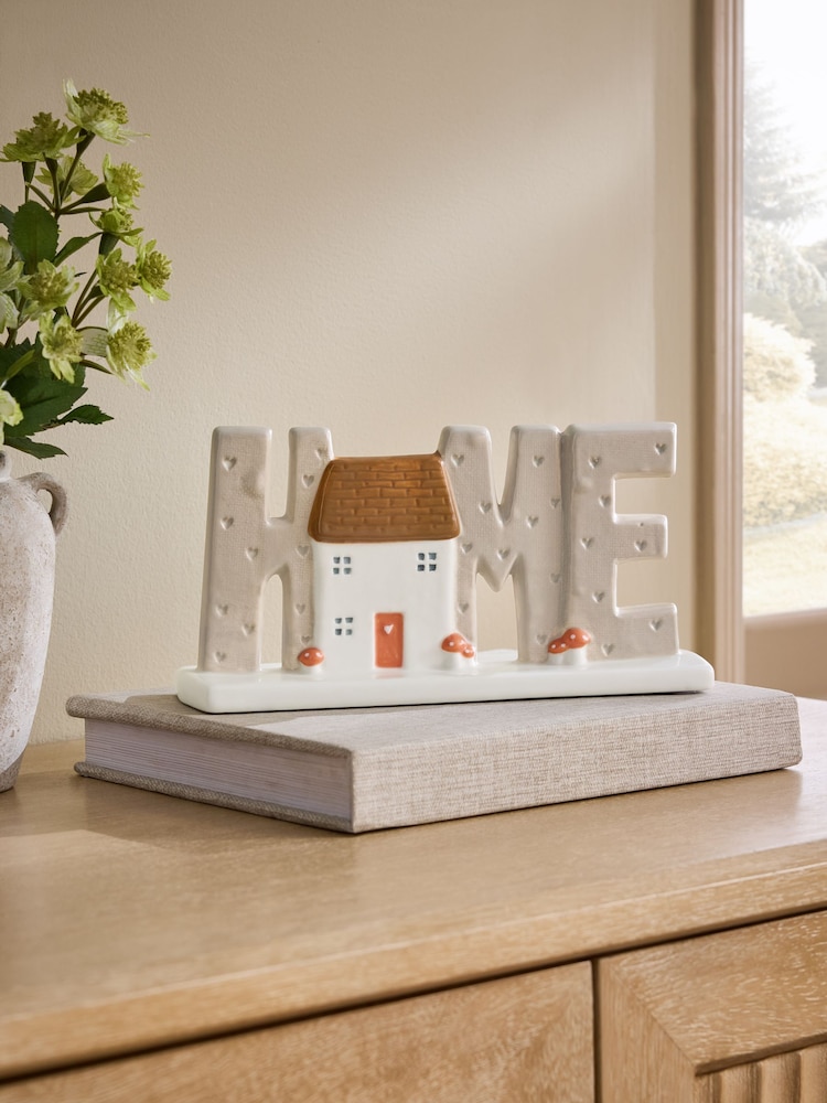Natural Ceramic Autumn Home Ornament - Image 1 of 5 Natural Ceramic Autumn Home Ornament - Image 1 of 5