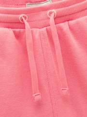 Joules Kids' Pink Crew Neck Sweatshirt And Shorts Set - Image 7 of 9