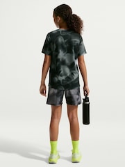 Nike Black DriFIT Miler Printed T-Shirt - Image 2 of 6