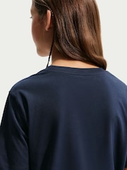 Nike Blue England Wordmark Graphic T-Shirt - Image 5 of 5