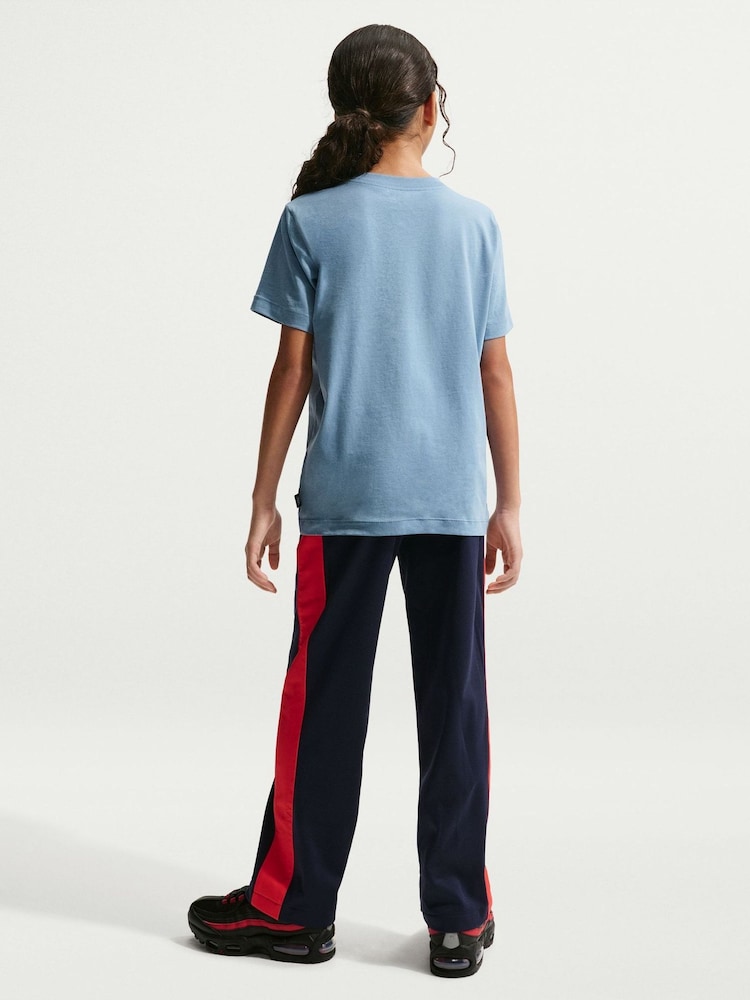 Nike Work Blue England Wordmark Graphic T-Shirt - Image 2 of 5