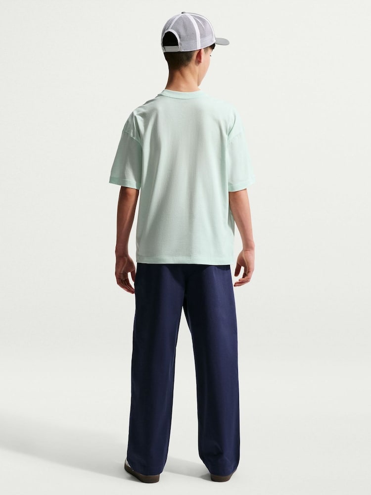 Nike Barely Green Oversized Futura T-Shirt - Image 2 of 5 Nike Barely Green Oversized Futura T-Shirt - Image 2 of 5