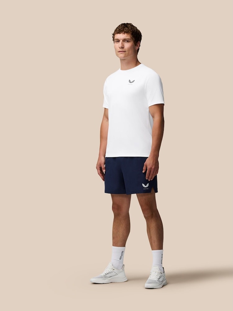 Castore White Adapt Training T-Shirt - Image 2 of 3 Castore White Adapt Training T-Shirt - Image 2 of 3