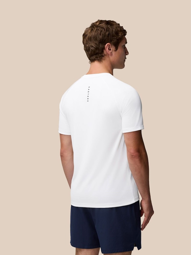 Castore White Adapt Training T-Shirt - Image 3 of 3