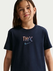Nike Blue Tottenham Hotspur Club Graphic T-Shirt - Image 3 of 5