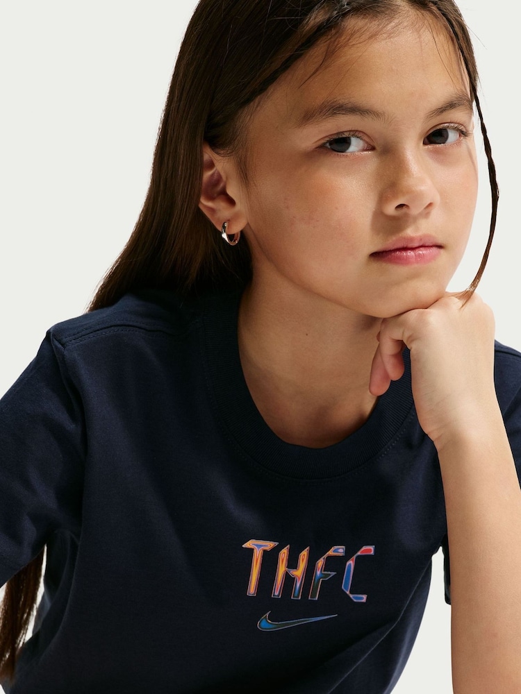 Nike Blue Tottenham Hotspur Club Graphic T-Shirt - Image 5 of 5