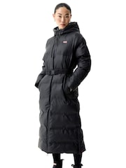 Hunter Hutchison Sonic Long Puffer Black Jacket - Image 1 of 3